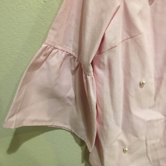 Shirt w pearls - Picture 2 of 3